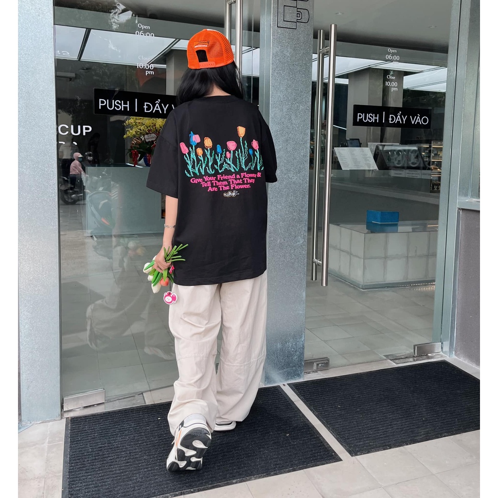 Áo Thun POPPOP FLOWER TEE