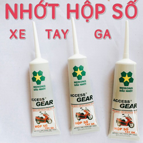 Combo nhớt xe tay ga cao cấp ACCESS Scooter 800ml tặng kèm nhớt hộp số ACCESS Gear Oil 120ml