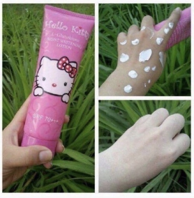 Kem Chống Nắng Dưỡng Da Makeup Body Hello Kitty thái lan