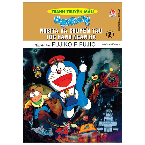 Truyện tranh Doraemon tranh truyện màu: Nobita và chuyến tàu tốc hành ngân hà - Tập 1 2 - NXB Kim Đồng