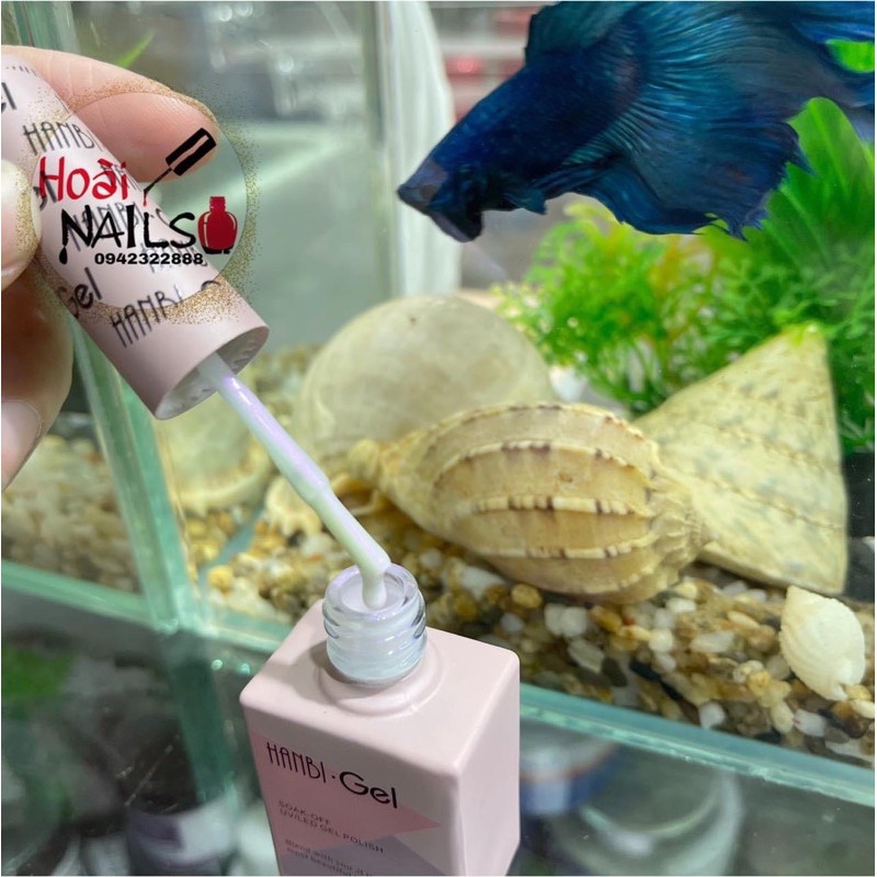 sơn gel nhũ ánh trai hồng tím