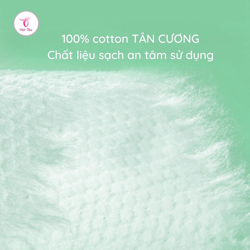 Khăn lau mặt khô dùng 1 lần Việt Thư, chất liệu cotton Tân Cương cao cấp, siêu mềm, siêu cấp ẩm