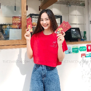 ÁO THUN CROPTOP "CAT" ZAREEN THU80