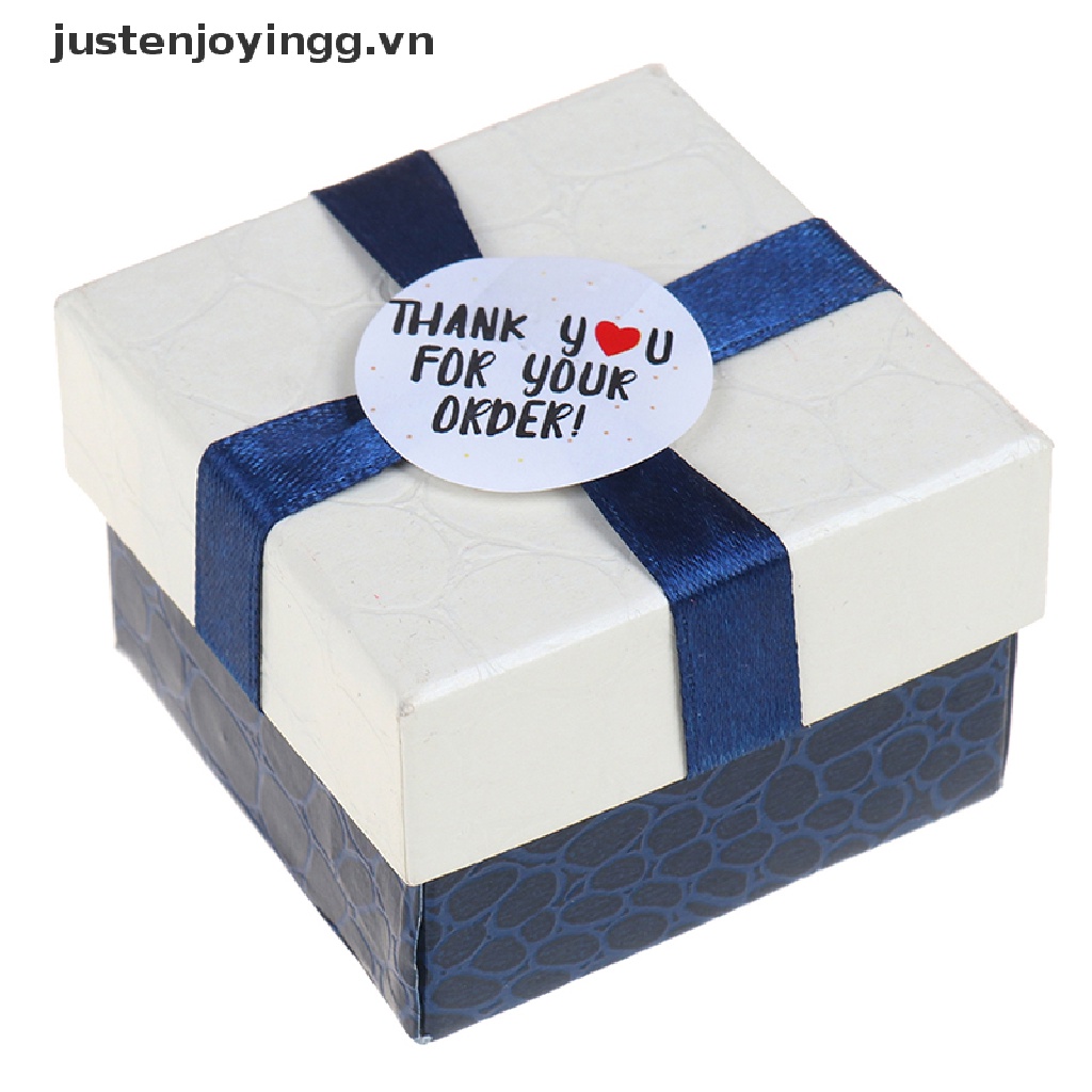Cuộn 500 Miếng Dán Tròn In Chữ Thank You For Your Order
