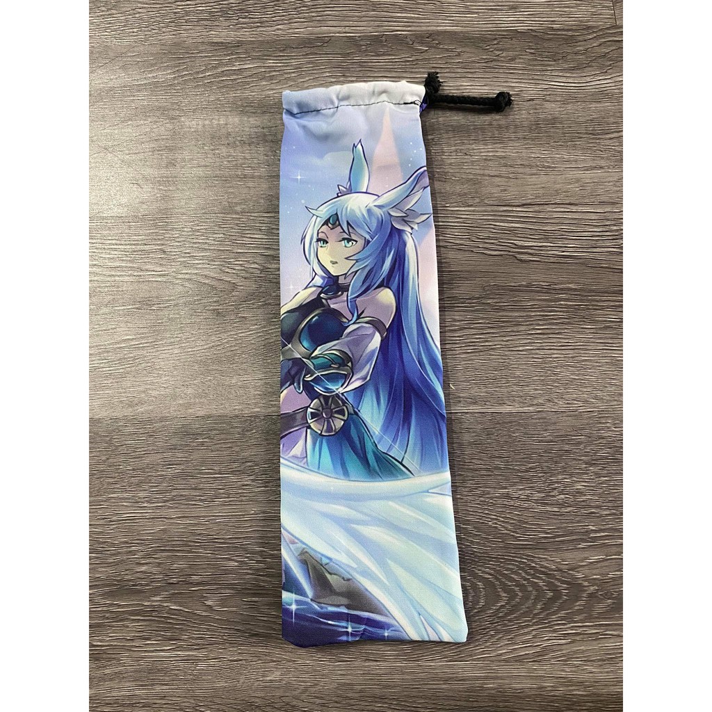 [ Dưa Hấu Yugioh ] Túi bảo vệ bàn đấu bài Playmat Yugioh Apollousa, Bow of the Goddess dùng để chơi card game