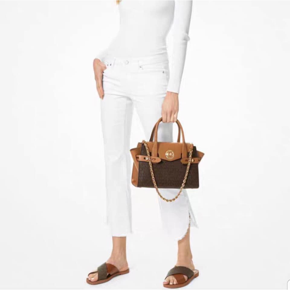 Túi xách nữ MK size 28cm kèm dây đeo dài nhiều màu tặng kèm ví