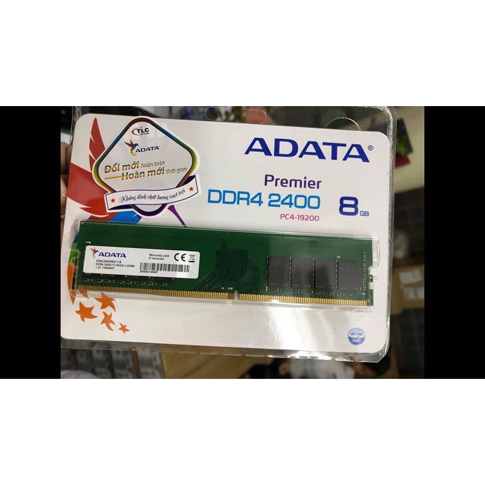 Ram ADATA 8GB DDR4 bus 2400