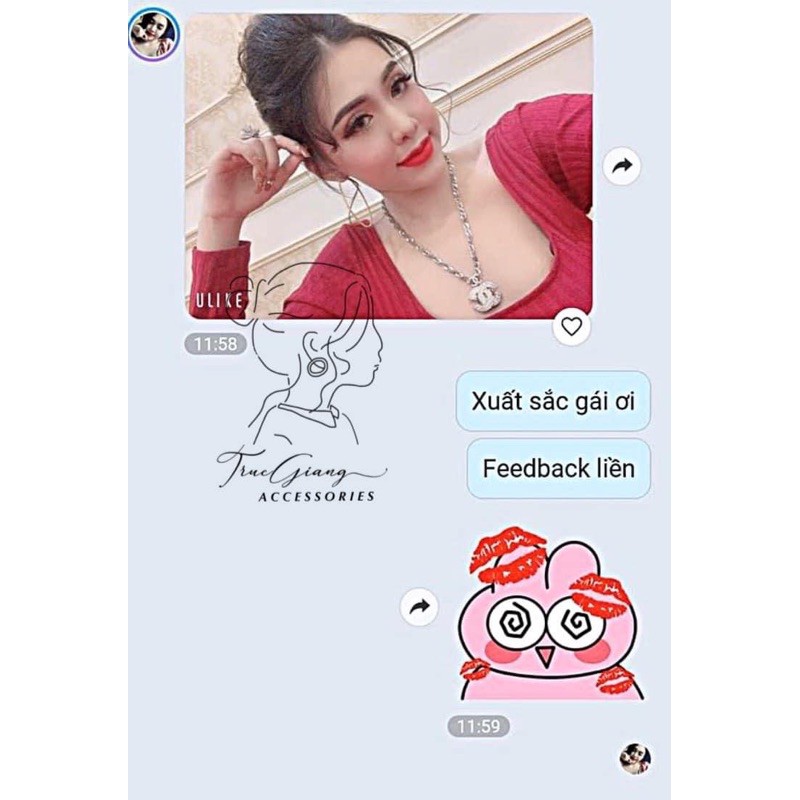 Dây chuyền Xi Bạch Kim Trắng 💎