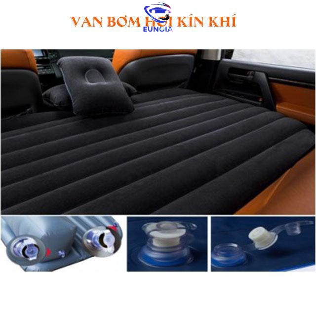 Đệm Hơi Ô Tô Cao Cấp - Bao Gồm Bơm Điện, Gối, Miếng Vá Dự Phòng