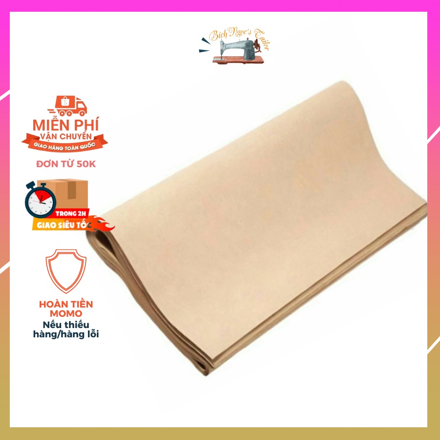 Giấy xi măng làm thiết kế rập 4k/ tờ( Giấy Kraft ) | Tiệm may Bí Ngô