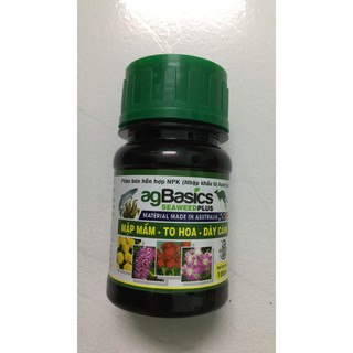 Phân bón hỗn hợp npk úc agbasics seaweedplus 100ml