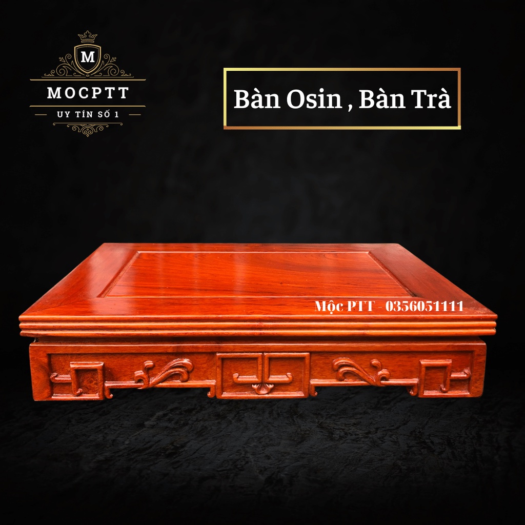 Bàn trà , bàn osin gỗ hương kích thước 30 x 40 , 35 x 50 , 35 x 60 cm trang trí phòng khách , phòng thờ