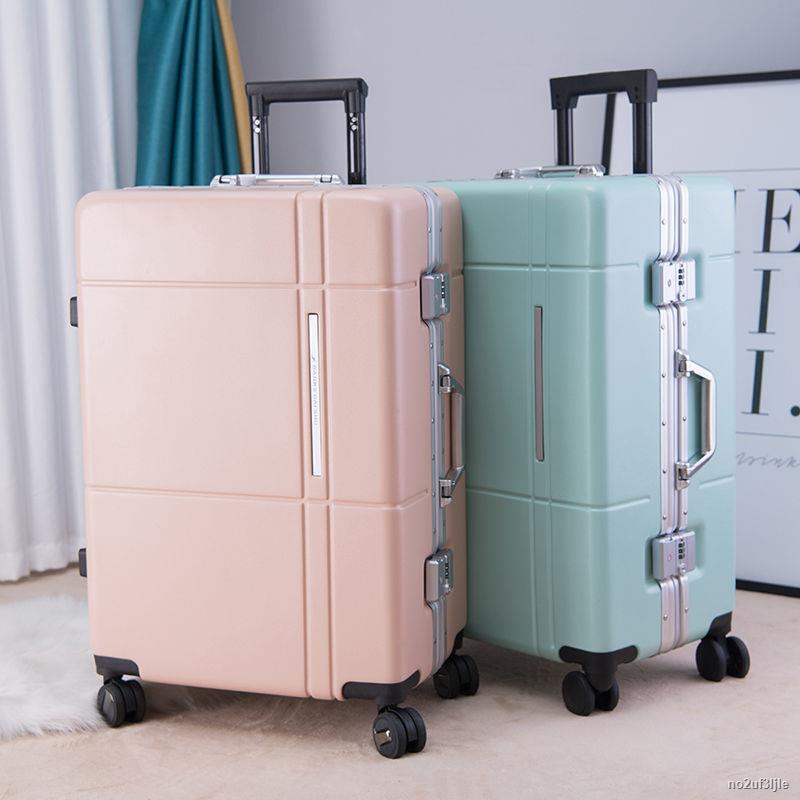 bánh xe linh hoạt Vali（khung nhôm）hộp đựng mật khẩu xu hướng cao cấp vali sức chứa lớn