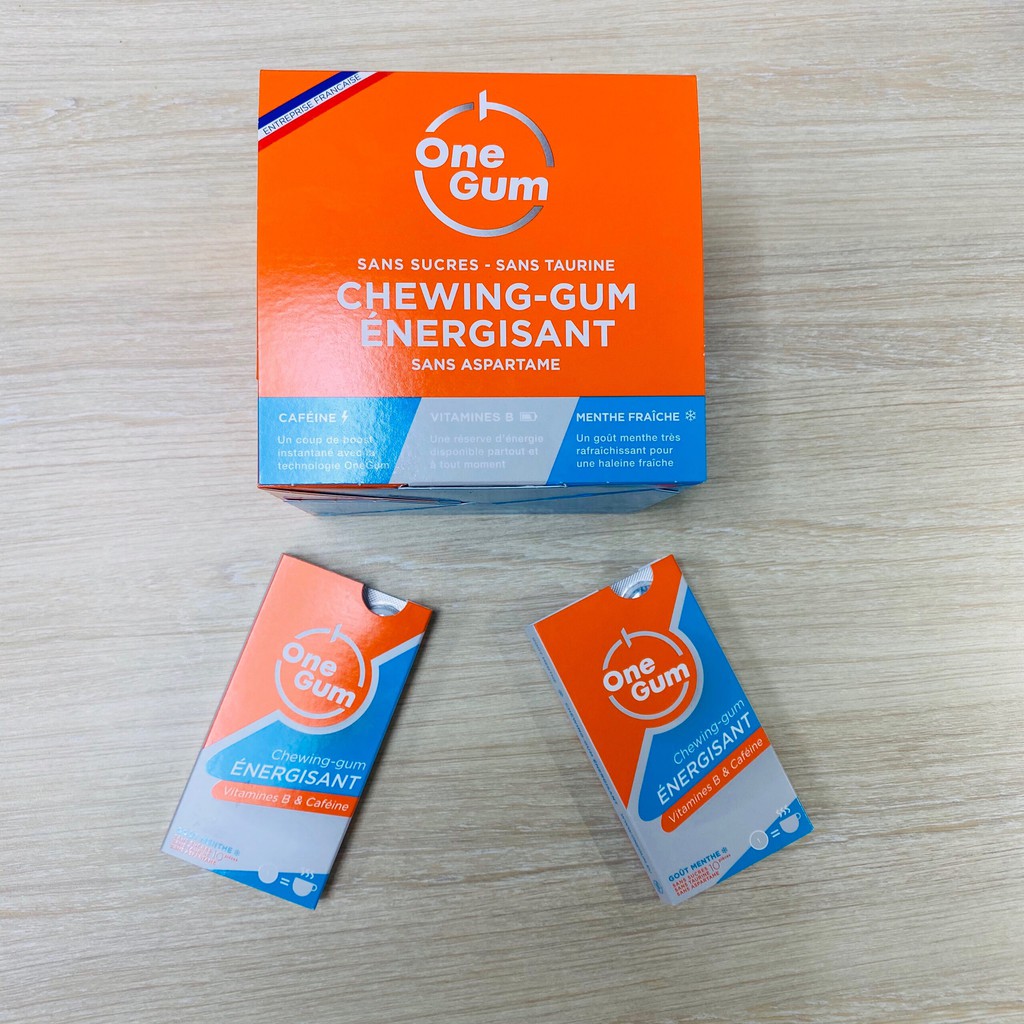 Kẹo Singum Tăng Lực Onegum One gum Bổ Sung Vitamin B3 B6 B12