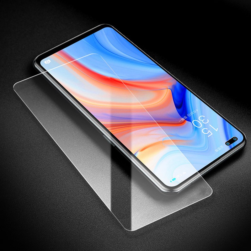 Kính cường lực 9D trong suốt bảo vệ toàn màn hình cho Oppo Reno 4 3 Reno4 Pro F 4F