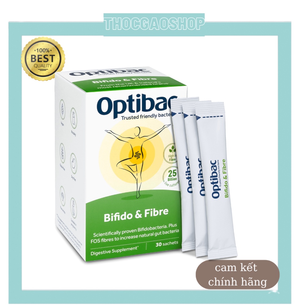 Men Optibac xanh lá xua tan nỗi lo táo bón cho mẹ bầu và bé trên 1 tuổi (mẫu mới nhất)