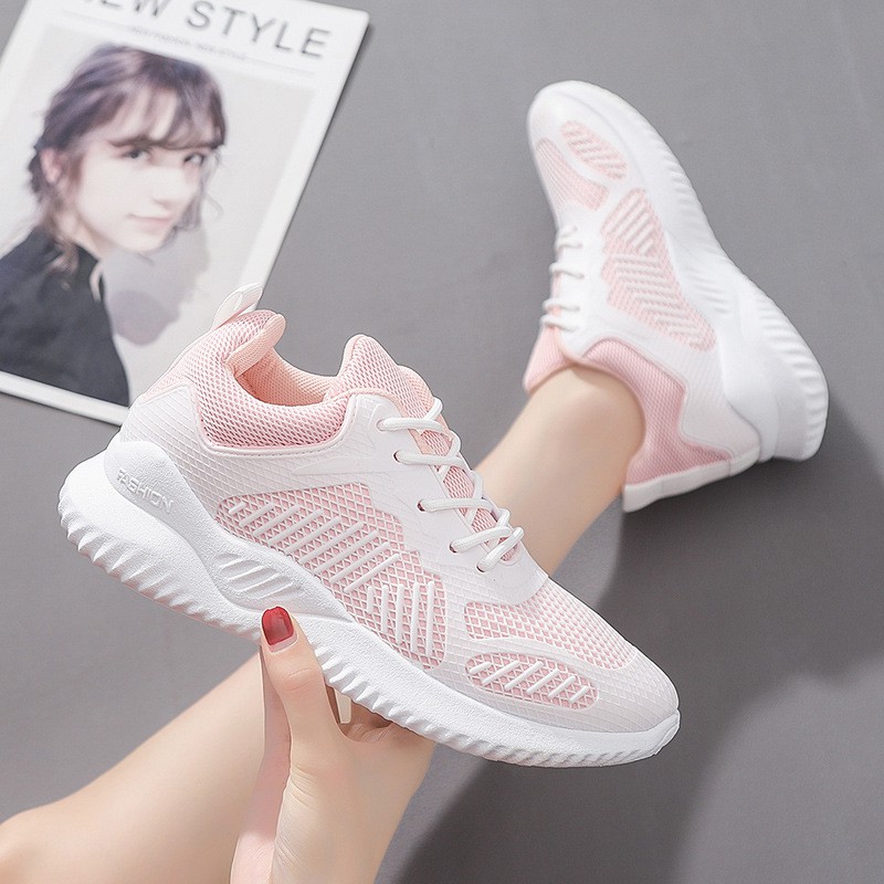 Giày Nữ G03 Thể Thao Sneaker Hàng Hiệu Cao Cấp Màu Trắng Đẹp Phong Cách Hàn Quốc Dễ Phối Đi Học Đi Chơi