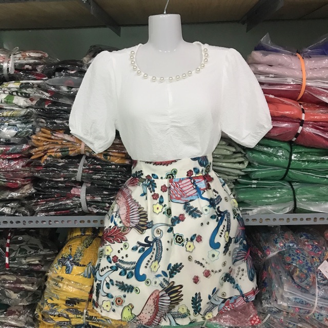 Chân váy 3D voan cô gái hoa hồng siêu đẹp hàng Quảng Châu (hình thật) | BigBuy360 - bigbuy360.vn