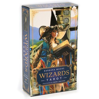 Bộ bài bói Tarot Wizards Tarot Kit - by Barbara Moore