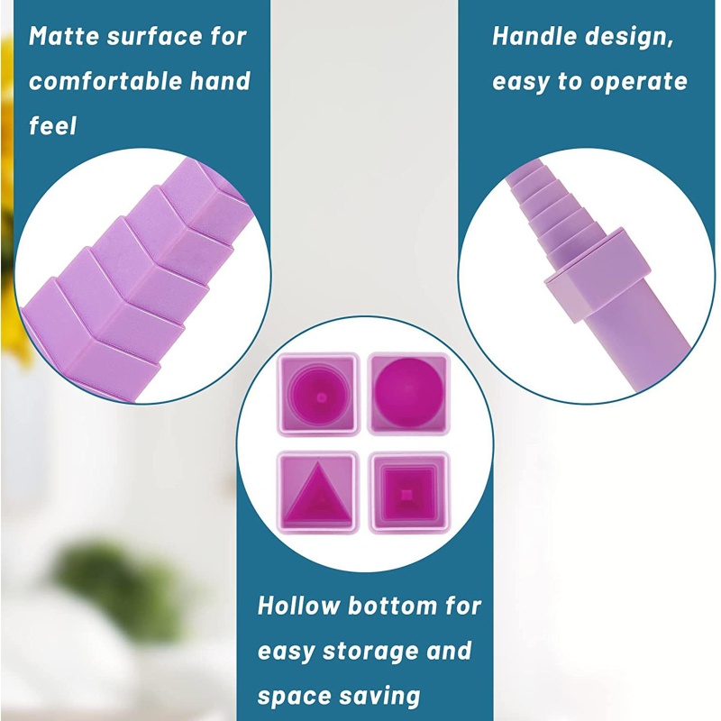 Fol Set 5 Cuộn Dây Kim Loại Quấn Trang Sức Nhiều Hình Dạng Khác Nhau