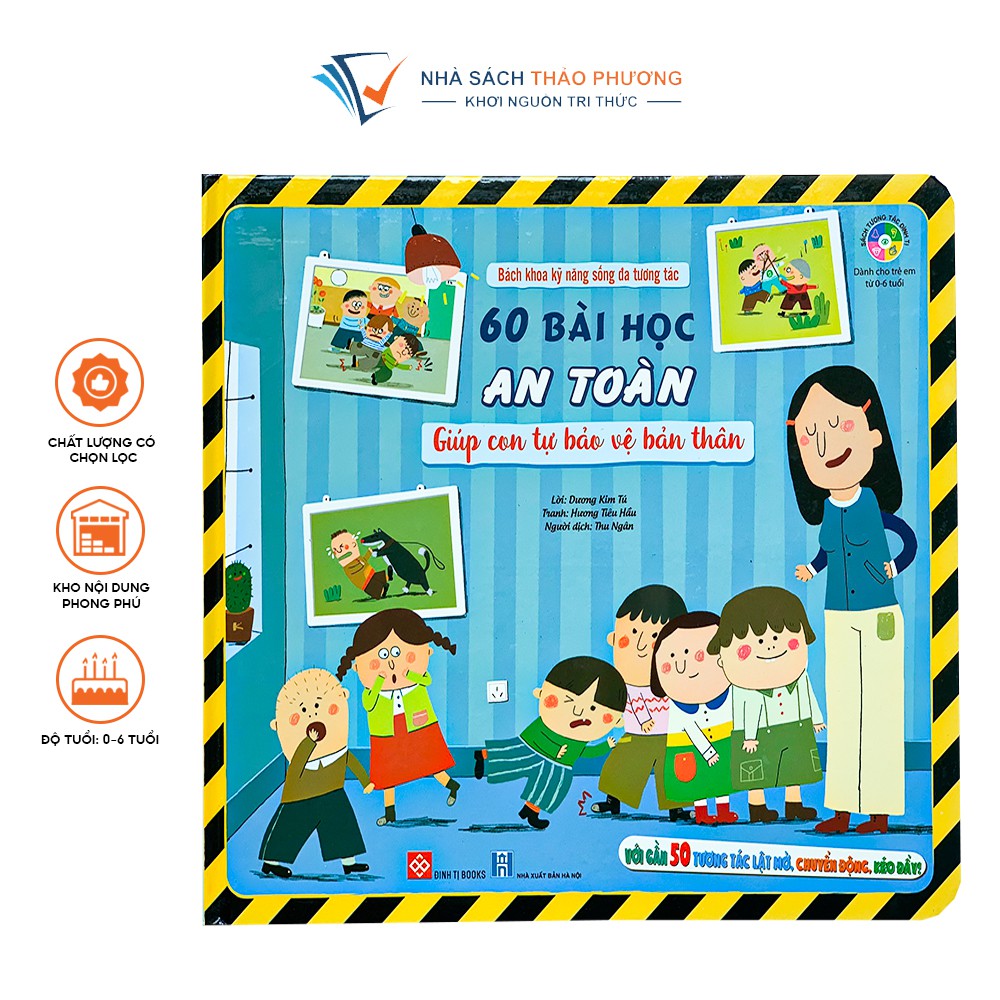 Sách - Bách khoa kỹ năng sống đa tương tác 60 kỹ năng ứng xử và bài học an toàn