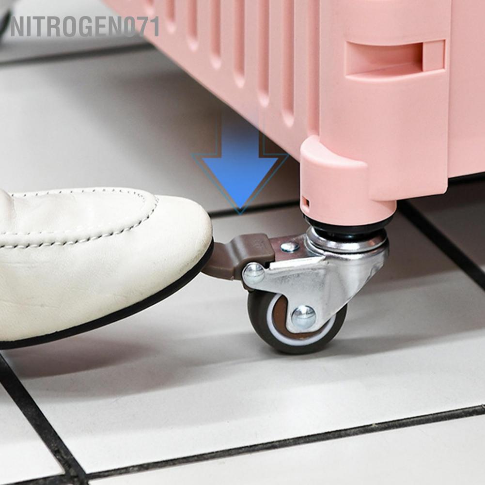 ❤️ Nitrogen071 Xe kéo đi chợ siêu thị  có giỏ gấp gọn đa năng  Giỏ hàng siêu thị có thể gập lại có thể điều chỉnh với bánh xe