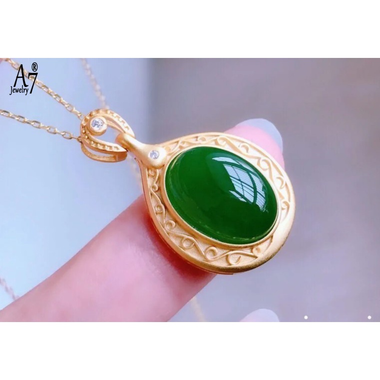 Vòng cổ Bạc Sterling A7 S925 Mặt Hình Trứng Chiên Chống Dị Ứng Màu Vàng Đồng Không Phai Màu Làm Quà Tặng Cho Mẹ
