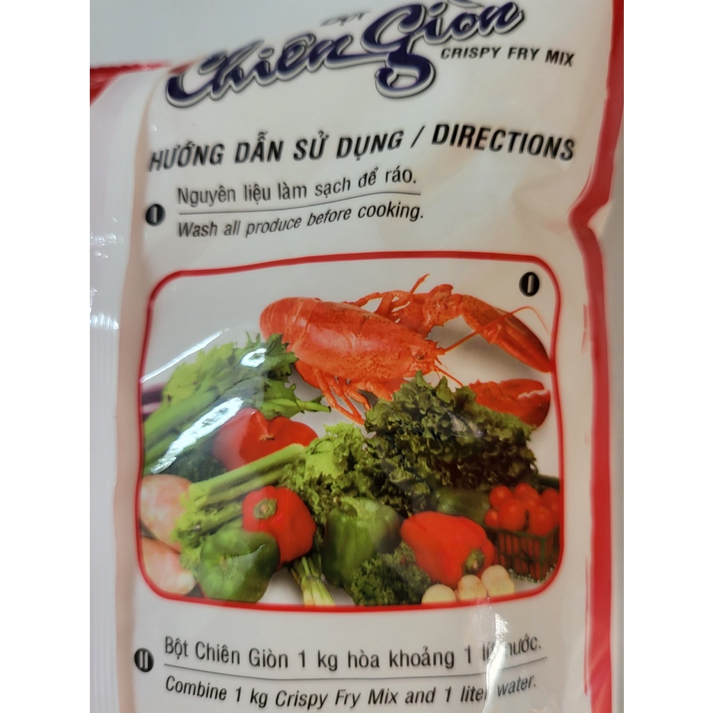 [Gói 1Kg] BỘT CHIÊN GIÒN [VN] TÀI KÝ Crispy Fry Mix (halal)