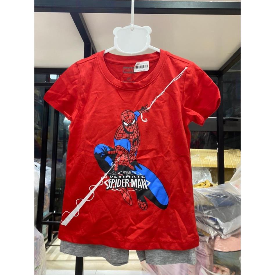 🚨🚨 GIÁ TỐT 👦🏻 Đồ bộ cao cấp cotton mavel bé trai 1/7  .