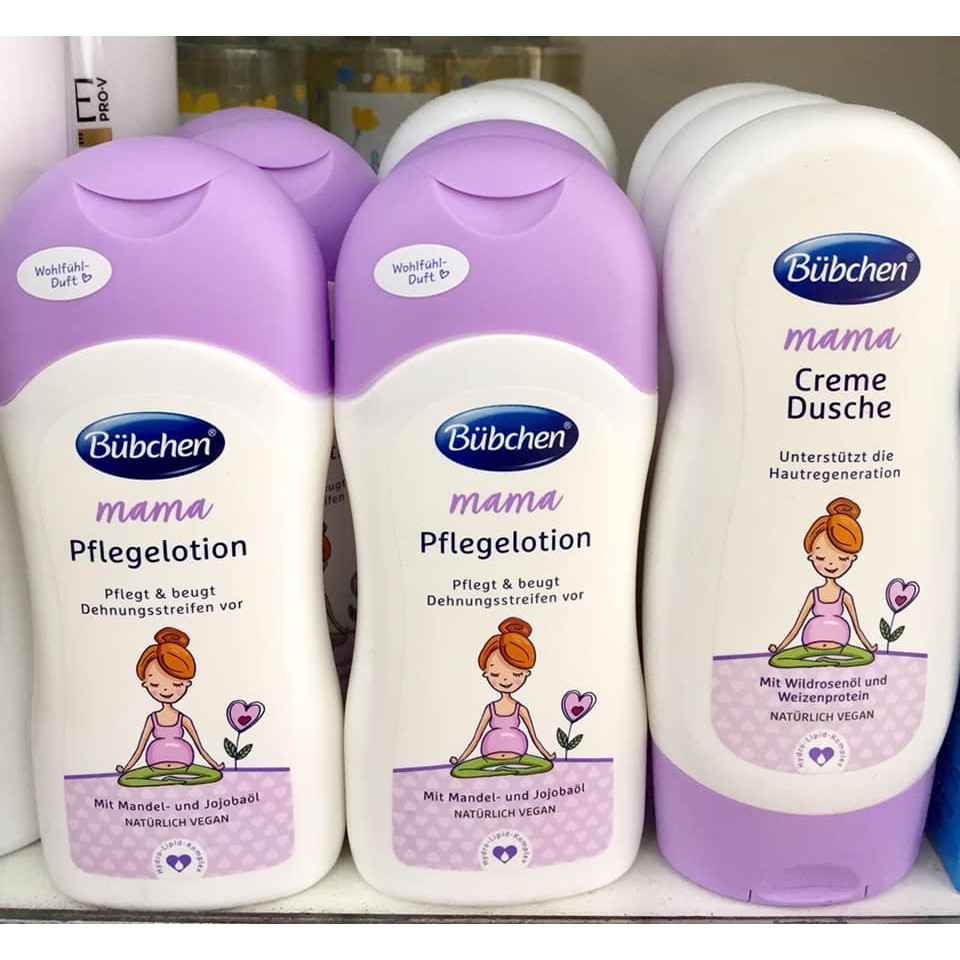 Sữa tắm/ dưỡng thể Bubchen mama