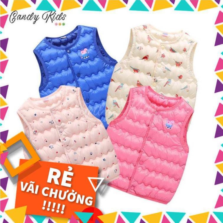 ( KIBO ) Áo Phao Cộc Tay In Hình Heo Con Đáng Yêu Cho Bé Từ 2-6 Tuổi