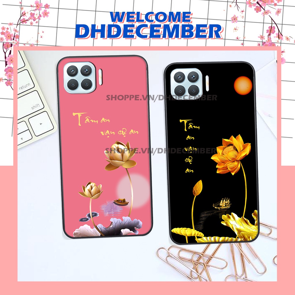 Ốp lưng Oppo A73 / A93 in hình thư pháp tâm an vạn sự an ,mã đáo thành công SIÊU CHẤT