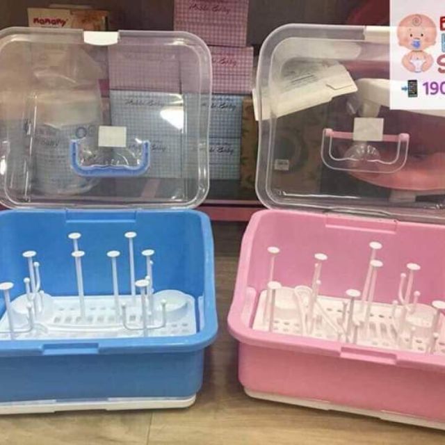 Úp bình sữa có nắp đậy