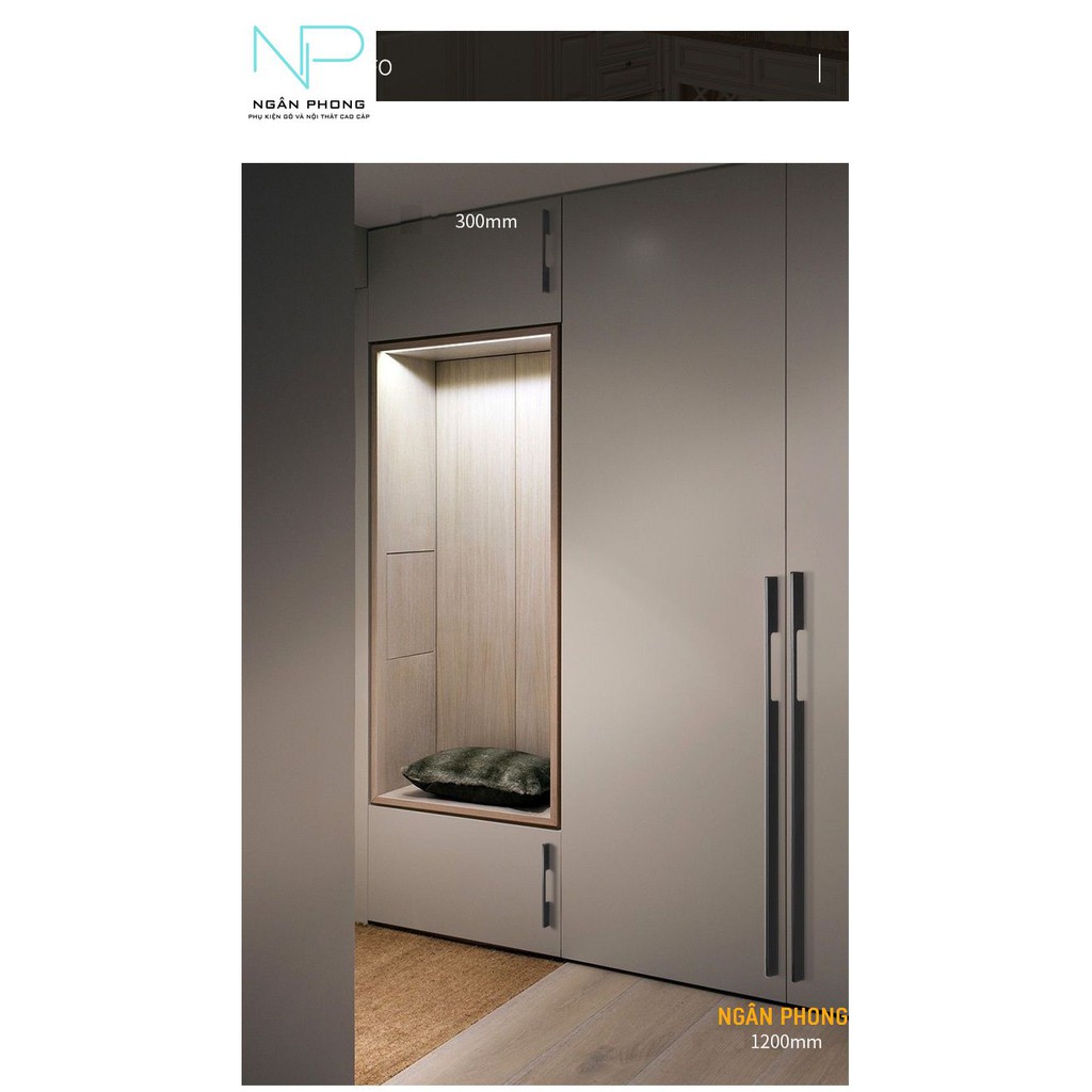 TAY NẮM TỦ DÀI 800- 1M