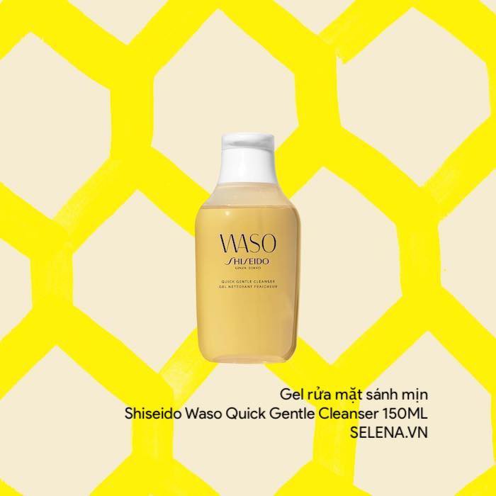 [SALE SỐC]  Gel rửa mặt sánh mịn Shiseido Waso Quick Gentle Cleanser 150ML