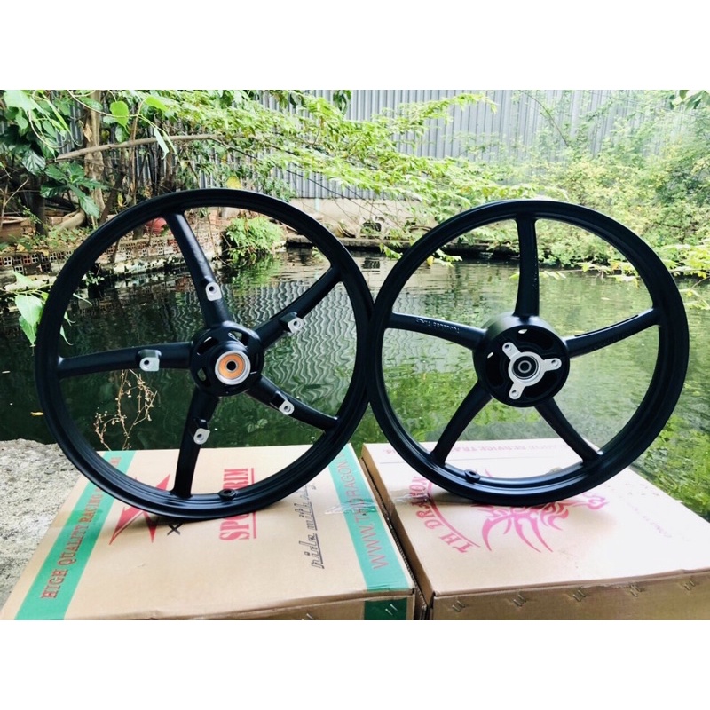 Mâm 5 cây Raider/Satria kiểu dáng RCB