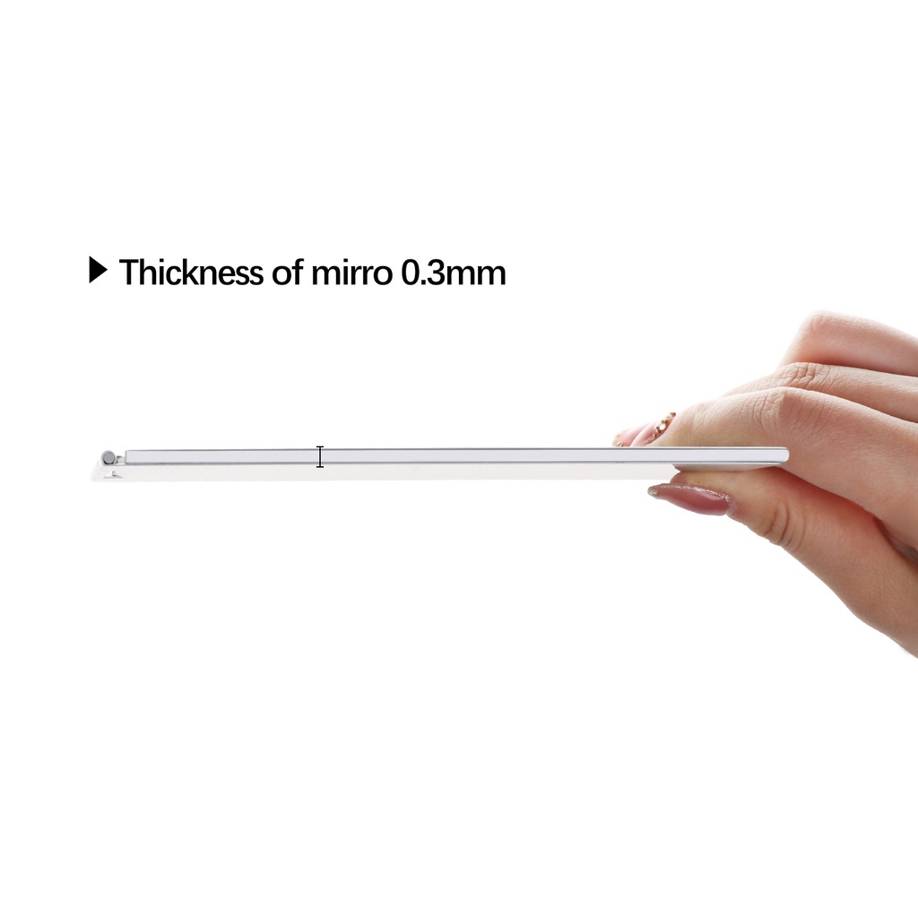 Gương Trang Điểm Để Bàn Thiết Kế Vỏ Nhôm Siêu Mỏng In Họa Tiết Dễ Thương Di Động Tiện Dụng Cho Văn Phòng