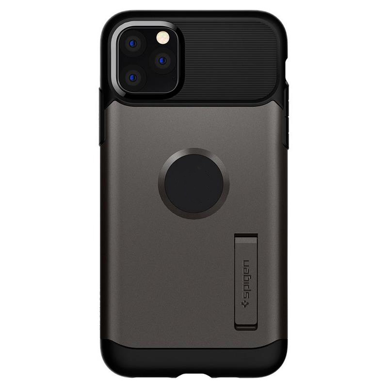 Ốp lưng iPhone 11/11 Pro/11 Pro Max Spigen Slim Armor thời trang khoe táo và siêu chống sốc