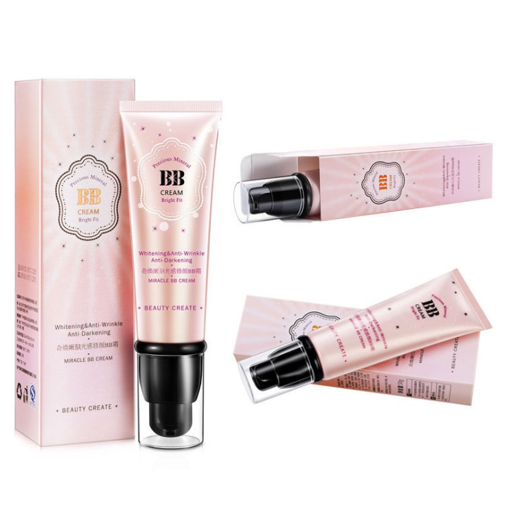 Bộ 5 Tuýt Kem Che Khuyết Điểm Maycreate Bb Cream + Tặng mặt nạ dưỡng trắng HA PEARL LIGHT PERCEPTION | BigBuy360 - bigbuy360.vn