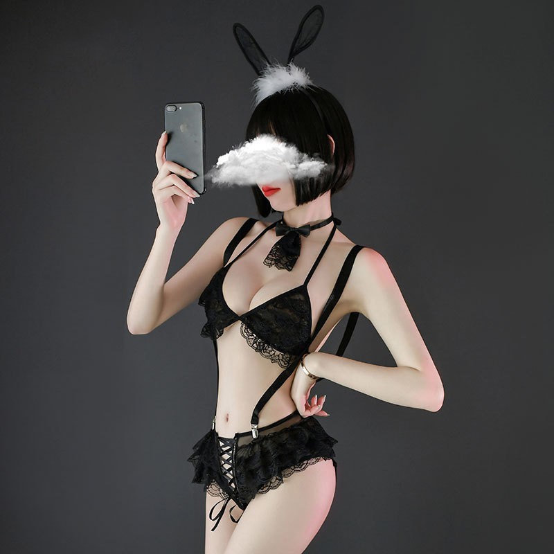 Đồ ngủ sexy cosplay công chúa thỏ gợi cảm quyến rũ + quần chip Gstring 469