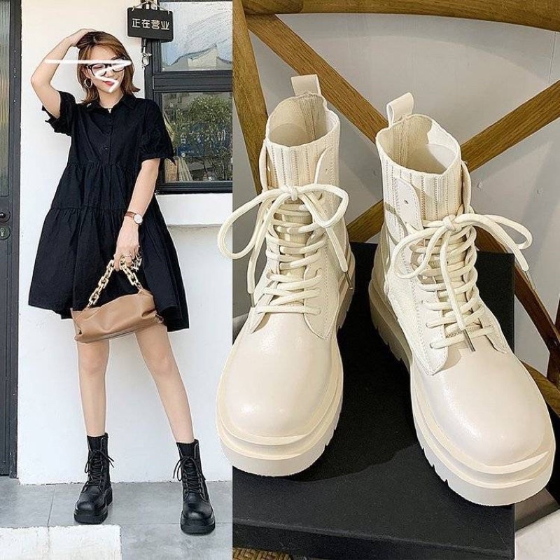 Boots Chiến Binh Cổ Thấp Order Taobao