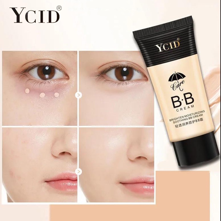 Kem nền BB dạng lỏng dưỡng ẩm chống thấm nước lâu trôi che phủ toàn diện làm sáng da hiệu YCID | BigBuy360 - bigbuy360.vn
