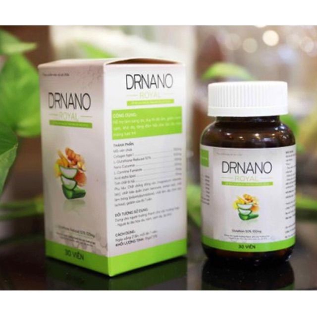 VIÊN UỐNG TRẮNG DA DRNANO-MINH LADY BEAUTY