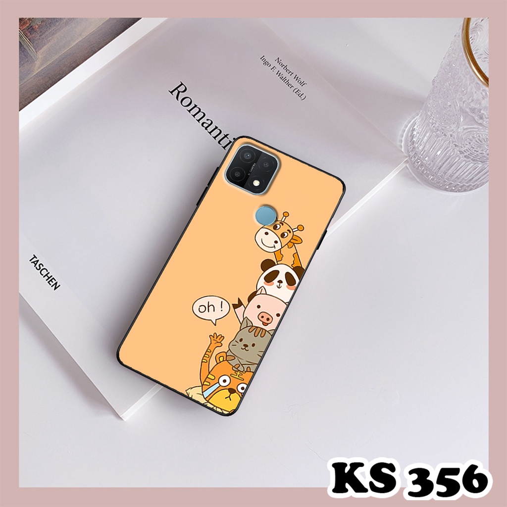 Ốp lưng Oppo A15 - Oppo A15s - Ốp in hình Cat&amp;Bear đáng yêu - Chất liệu TPU siêu bền
