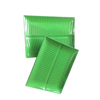 Đĩa Nhựa Hình Lá Chuối