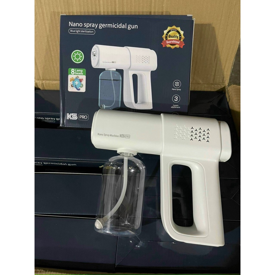 Súng Phun Xịt Khử Khuẩn Diệt Khuẩn Không Dây Chống Vi Khuẩn Bản Nâng cấp mẫu mới nhất Lochi Store