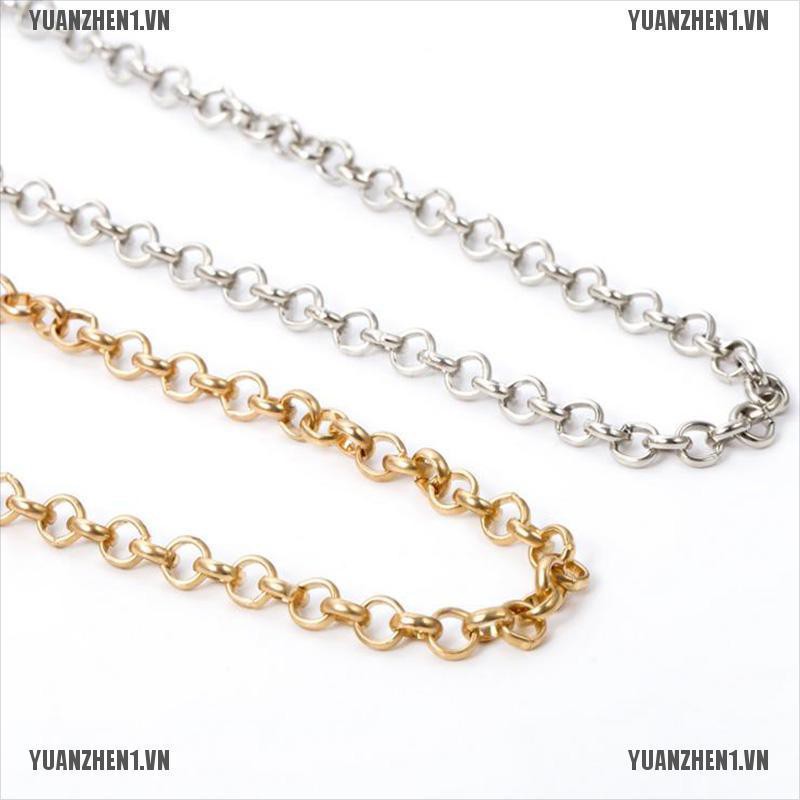 [YUANZHEN1] Thắt Lưng Dây Xích Mặt Chữ Pha Lê Cổ Điển Cho Nữ