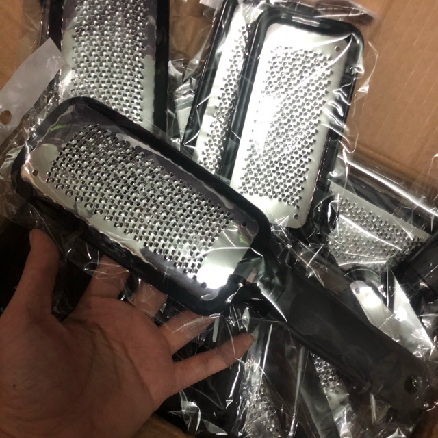 Cây Chà Gót Chân Nhựa 2 Mặt Nhám Dụng Cụ Chà Da Chết Gót Chân bền bỉ