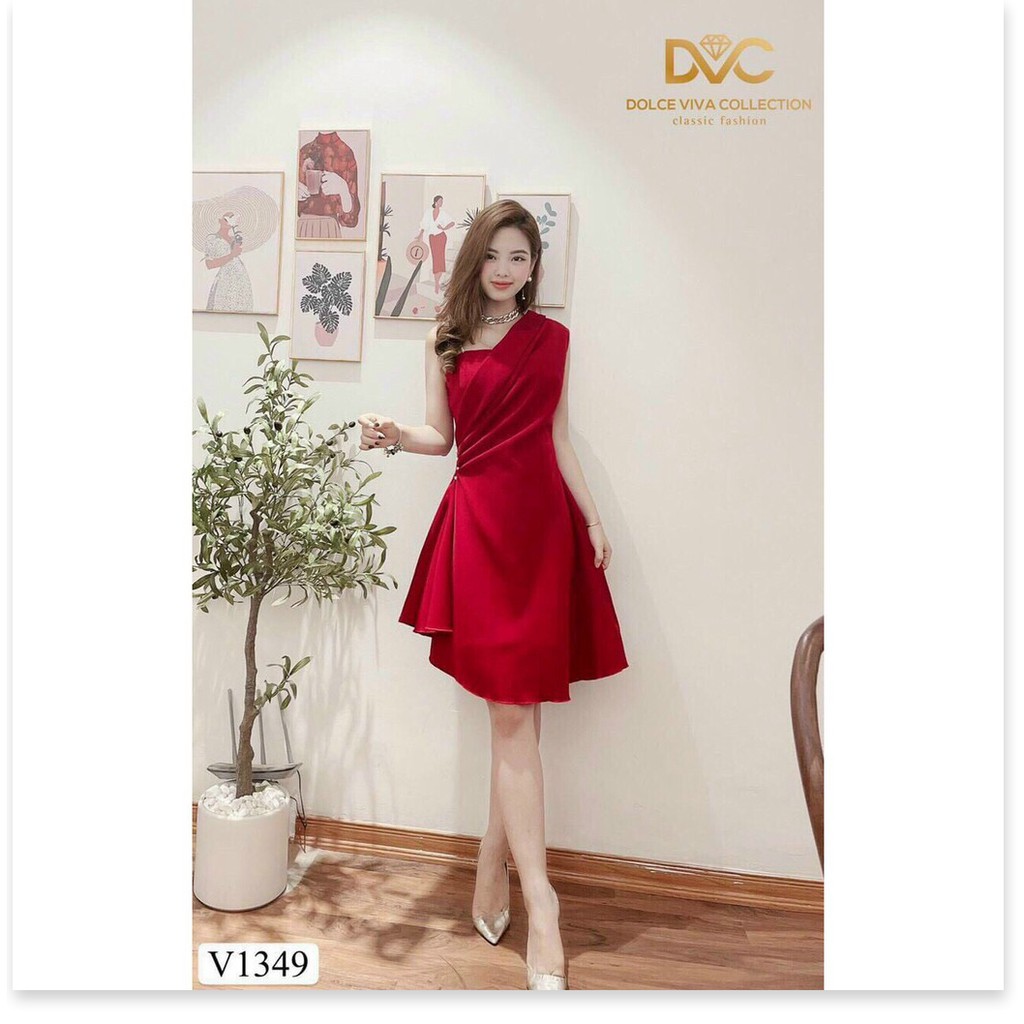 ĐẦM UMI ĐÍNH NGỌC MÀU ĐỎ SANG TRỌNG,CHẤT LIỆU UMI THOÁNG MÁT CHO MÙA HÈ KHÁNH AN FASHION