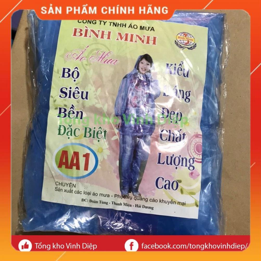 Bộ quần áo đi mưa có khuy chất nhựa dẻo size to bền đẹp giá rẻ